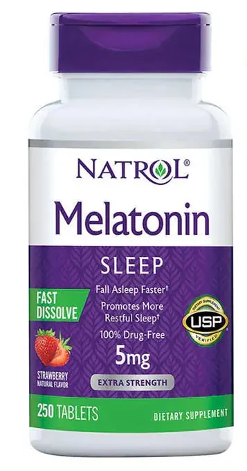 Natrol Melatonina 5mg 250 Tabletas